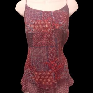 Top red white and blue xl